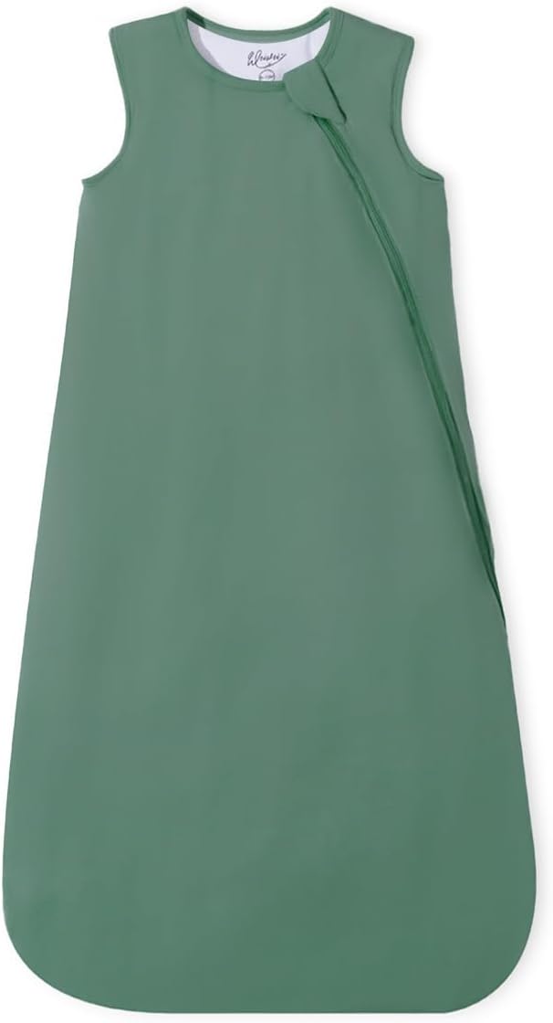 Unisex Rayon Bamboo Baby Sleep Sack TOG 1.0, Toddler Sleeping Sack 0-6 Months, 2-Way Zipper YKK