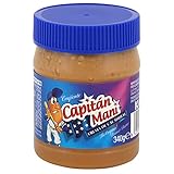 Capitán Maní: Crema de cacahuete crujiente 340 gramos