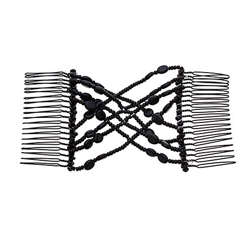 Set 3 Peines Mágicos Elásticos con Cuentas para Mujer miniatura 6