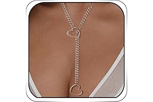 Heart O-Ring Slip Chain Necklace