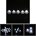 Led Balloon Lights, Luces Led 100 Pcs Round Flashing Lamps, Lampara Led For Lanterns, Party Wedding Decorations, White, Standby Time