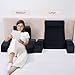 ENITYA Reading Pillow for Sitting in Bed Adult, 21