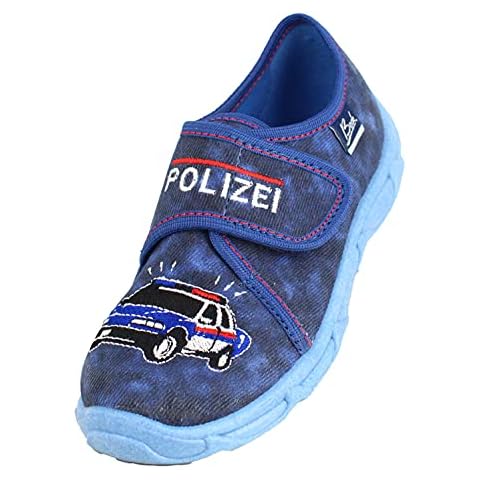 Beck Boy's Polizei Low Top Slippers Cover