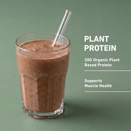 Image of Isopure Plant-Based Protein Powder - 20g Organic Pea and Rice Protein with a Complete Amino Acid Profile - Supports Muscle Recovery & Lean Nutrition, Chocolate, 20 Servings | 20g Organic Pea and Brown Rice Protein, Complete Amino Acid Profile, Supports Muscle Recovery, No Artificials