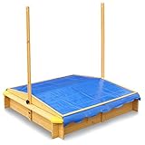 Habau 3024 – Sandkasten Tino mit senkbarem Dach - 3