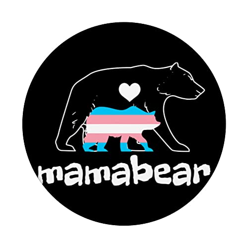 Mamabear Trans PopSockets Swappable PopGrip, Black - Image 3