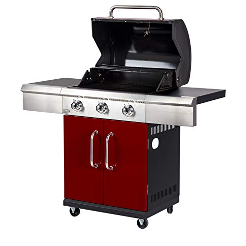 Dyna-Glo Dgg424Rnp-D 3 Burner Red Lp Gas Grill #TOP7