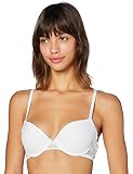 Iris & Lilly Damen Push-up BH Spitze, Weiß, 75B
