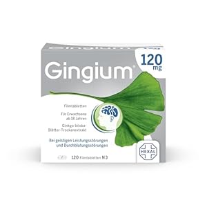 Hexal Gingium 120 Filmtabletten 120 Stück