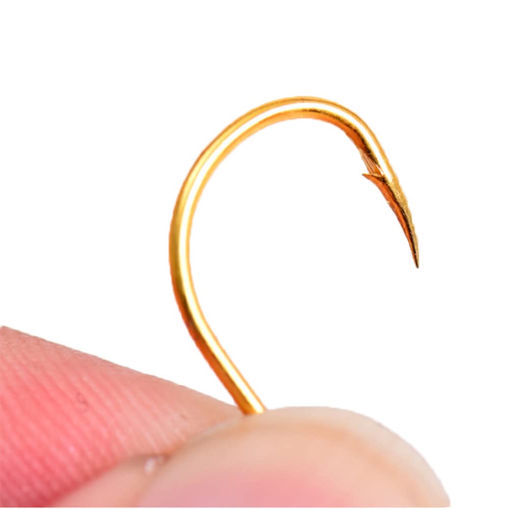 Rete Da Pesca Tramaglio 500 Pezzi Ami Da Pesca Cerchiati In Acciaio Inox - Misure Diverse - Con Scatola Porta Ami 500 Ami Cerchiati Pesca - Foto 5