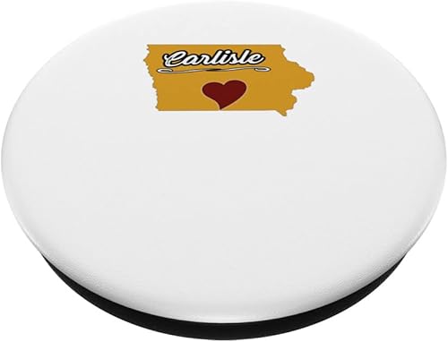 Miniatura 2 de CARLISLE IOWA  IA USA - Cute Souvenir Merch - US City State PopSockets Swappable PopGrip