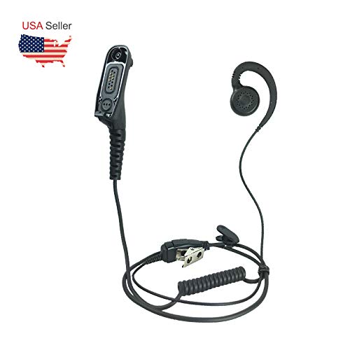 Two Way Radio Swivel Earpiece Earphone for Motorola XPR 6000 6550 XPR7550e XPR7580e