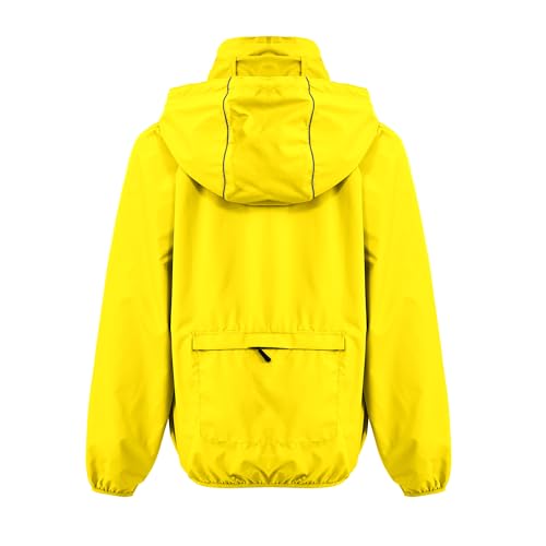 Image of Women's Lightweight Waterproof Jacket Packable Windbreaker Running Coat