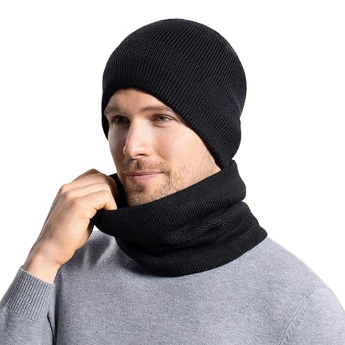 Bonnet écharpe gants homme femme en polaire cosy et imperméable