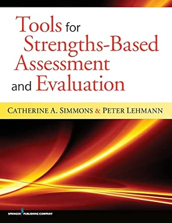 Tools for Strengths-Based Assessment and Evaluation book cover
