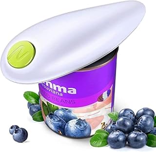 Can Opener Electric Tin Opener Hand Free Tin Opener, Electric Can Openers for Arthritis Hands, Can Openers with One Touch Switch, Kitchen, Old Man, Restaurant Chefs Best Choice-Powerful, Safe & Easy