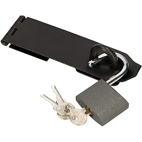 KOTARBAU 5907465907910 Pestillo de Seguridad Negro 170 mm Cover