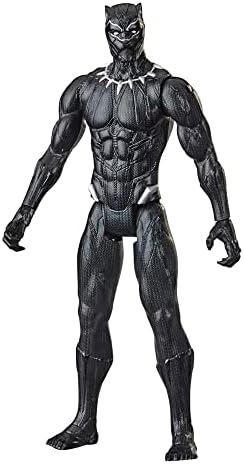 Avengers Marvel Titan Hero Series Collectible 30-cm Black Panther Action Figure, Toy for Ages 4 and Up
