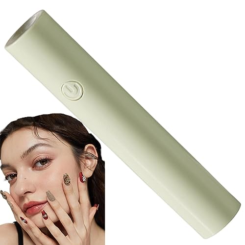 Lámpara LED para uñas – Lámpara de uñas linterna con 2 temporizadores – Lámpara recargable para manicura UV Secador de uñas para la mayoría de uñas de gel, uso en viajes en casa, niña y mujer Youding