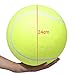 JZK Haustier Hundespielzeug Tennisball 24,1 cm Hund Aufblasbarer Tennisball Spielzeug für große Haustiere Spielzeug Indoor Outdoor Sport Strand