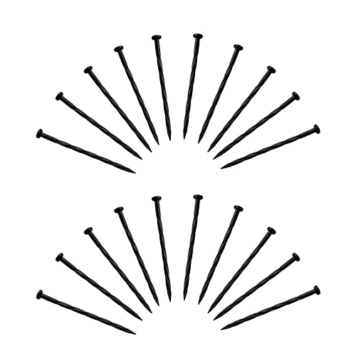 15 Best Landscape Edging Options for a Beautiful and Neat Garden 27 8 Inch Plastic Edging Nails, Spiral Nylon Anchoring Spikes, Stakes