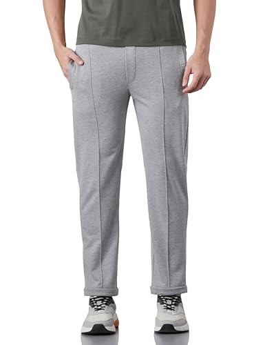 Image of Amazon Brand - Symbol Men Cotton Rich Strechable Terry Knit Pants - Regular Fit
