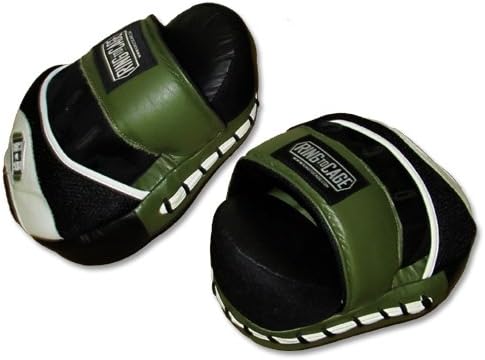 Deluxe Curved Punch Mitts - Professional Mitts for Boxing, Muay Thai, MMA, Kickboxing, Martial Arts