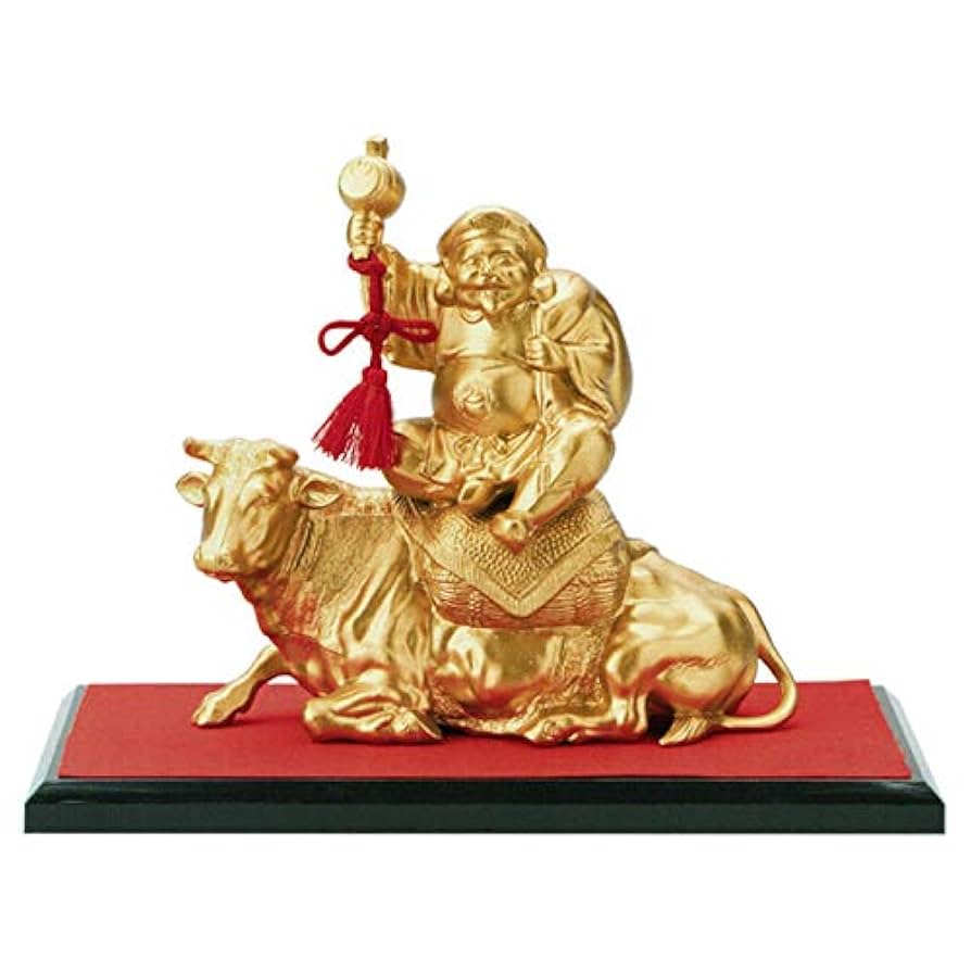 干支置物　牛 Amazon.co.jp: 干支置物 丑 うし 牛 亜鉛合金製 秀月謹製 招福