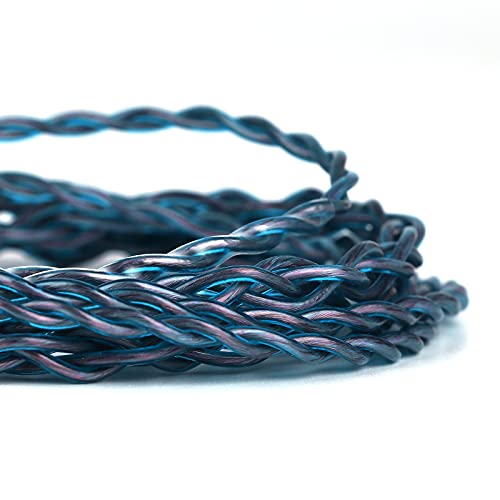 Image of Tripowin Altea Upgraded 6N OCC Litz 4 Cores HiFi Earphone Cable, 26 AWG High-Purity Monocrystalline Copper Wires for in Ear Earphone (QDC-3.5mm, Altea)