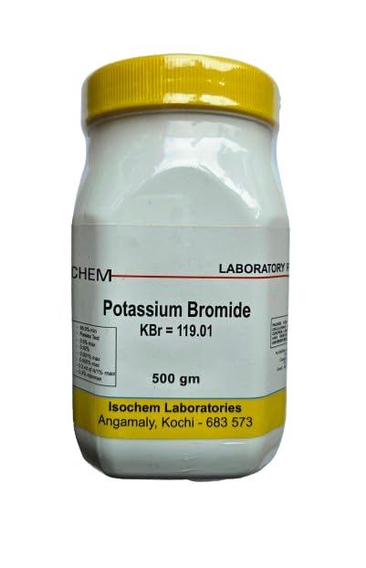 See full amazon price history chart for ISOCHEM Potassium Bromide (500GM) Assay 98.5% Min ISOCHEM Potassium Bromide (500GM) Assay 98.5% Min (B09B174LPX) Amazon Price History, Amazon Price Tracker