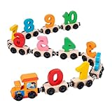 Juego De Tren Magnético De MaderaTren Magnétique De Madera, | Aprendizaje De...