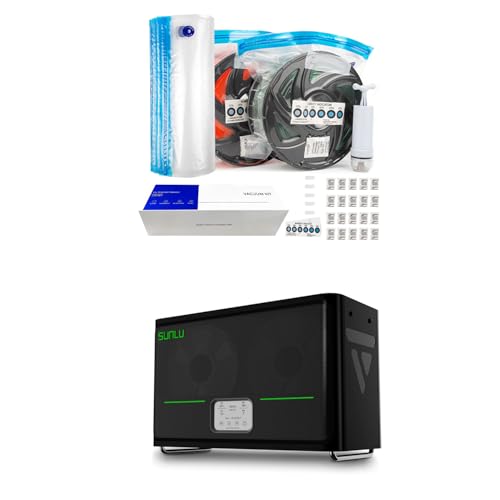 2024 SUNLU Official Filament Dryer Box S4 and YOOPAI Filament Storage Bag Vacuum Kit-20Pack