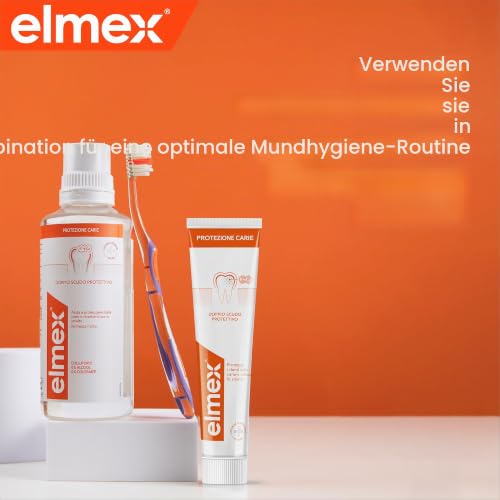 Elmex - Zahnpasta gegen Karie, 2 x 75 ml (Lieferung in 48 Stunden), Schutz vor Karie, Schutz von Zähnen und Nagellack… – Ansicht 4