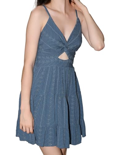 Image of Angie Women's Angie Women's Peekaboo Sundress with Tiered Skirt