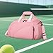 predolo Table Tennis Training Bag, Ping Pong Equipment Carrier, Crossbody Tote, Pink