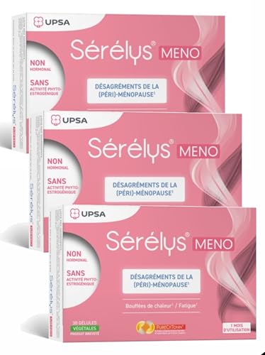 Sérélys MENO Désagrement de la Périménopause Ménopause - Lot de 3 Boites de 30 Comprimés,(3)