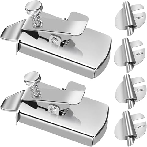 Upgraded Magnetic Seam Guide for Sewing Machine and Rolled Hem Presser Foot Cover