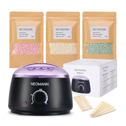 Waxing Kit for Women and Men Beginner Friendly Complete Wax Kit