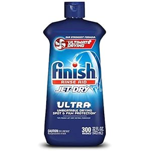 Jet-Dry Plus Dishwasher Rinse Aid 32 Fl Oz (2 Pack)