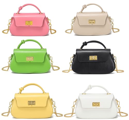 JHVYF small purses for women trendy mini purses for women 2025 Stylish and Simple Crossbody Bag Yellow2