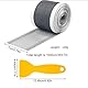 Abflusssieb Dusche 70mm x 10m Duschabfluss Mesh Aufkleber Haarsieb Dusche Einweg Abfluss HaarfäNger Filter Spülsieb Aufkleber Haarsieb Duschrinne Abflussfilter Duschabfluss Haarfänger für Bad Küche