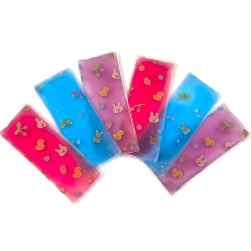 coldchill Bolsa de gelo para lancheiras, lancheira reutilizável, pacotes de gelo mais frios, pacotes