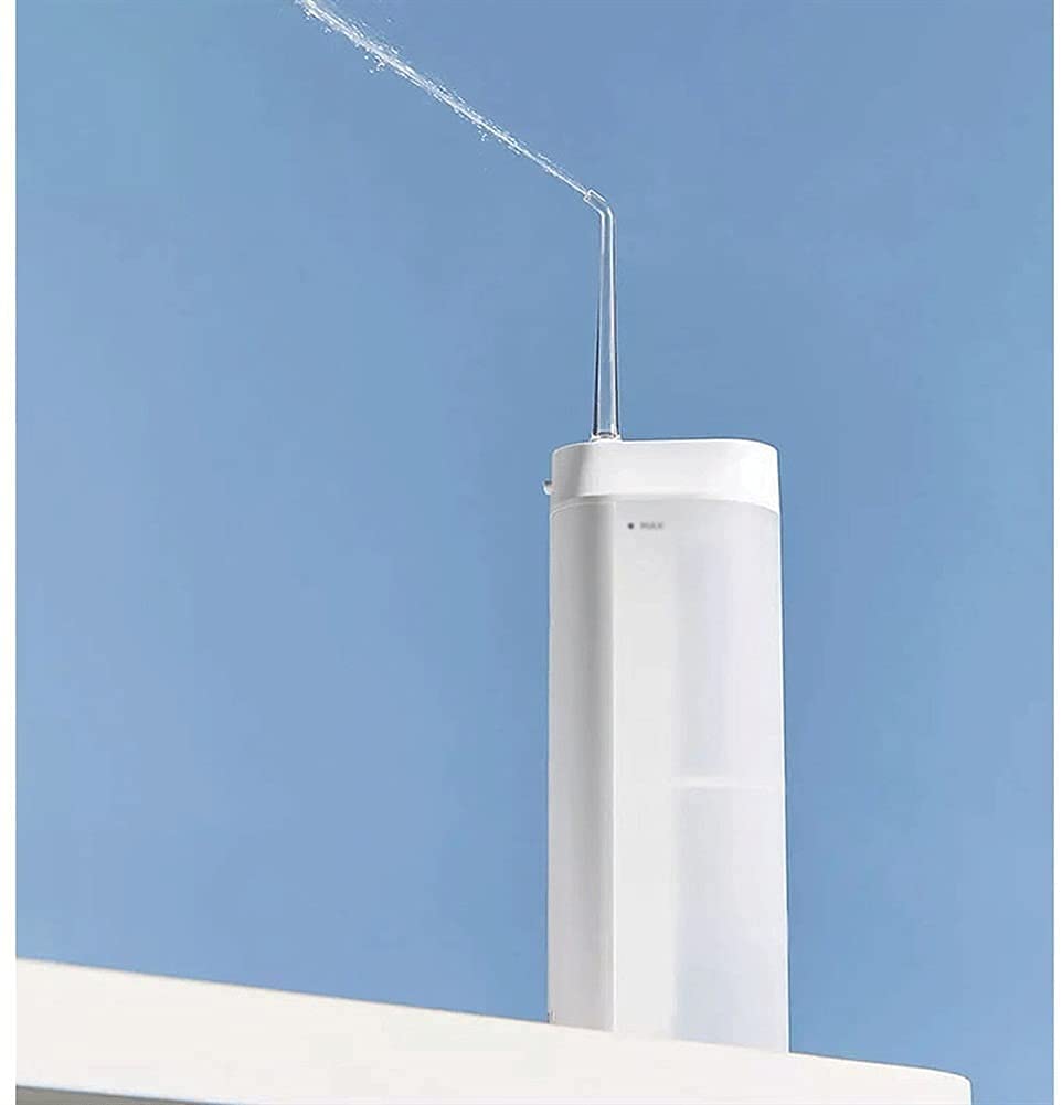 FLOSSER Acqua CORDENDER, pulitore di Denti dentali Professionali, 3 modalità IPX7 Irrigatore Orale Impermeabile con 2 Punte, Portatile e Ricaricabile