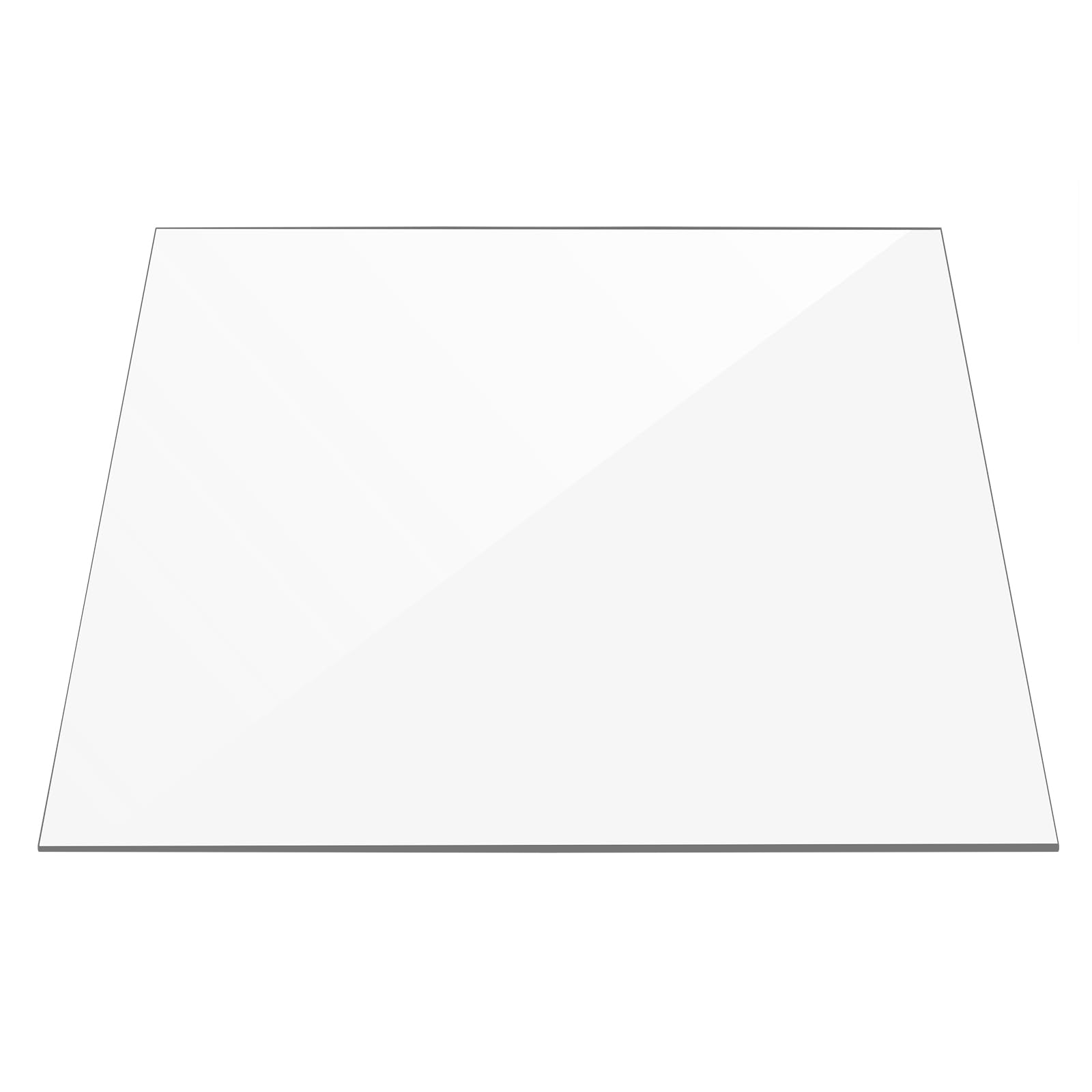 Kwadratowe p?yty ze szk?a akrylowego, 3 mm, 30 x 30 cm, 3 mm, przezroczyste, bezbarwne, do ramek na zdj?cia, malowania, wystawy projektów, ekspozycji sto?owych, 3 szt