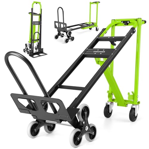 COOCHEER 4-in-1 Stair Climbing Hand Truck