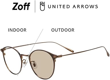 Zoff UNITED ARROWS ユナイテッドアローズ　サングラス　調光 Zoff｜UNITED ARROWS」サングラスコレクション「Zoff｜UNITED