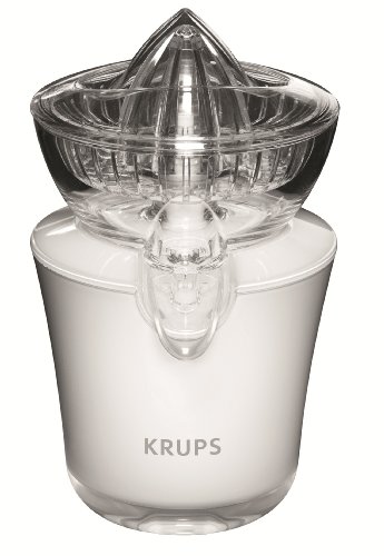 Krups ZX720143 Acrylic Juicer, White