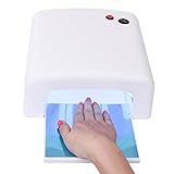 Makartt 36W Nail Dryer Gel Curing UV Nail Lamp with Sliding Tray and 4 Pcs Nail Bulbs