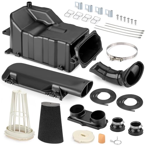 Air Filter Box Cover Assembly & Cage Guide w/Filter For Yamaha YFZ350 Banshee 350 1987 to 2006