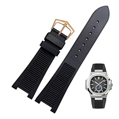 Bracelet Nautilus silicone marron pour sublimer votre montre Patek Philippe en voyage